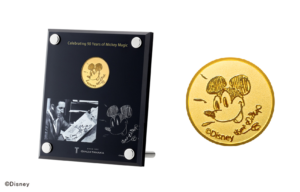 大人気！ミッキーマウスの90周年記念メダル！！ | 守りの資産の金地金（ゴールド）で次世代に向けた資産形成をお手伝い